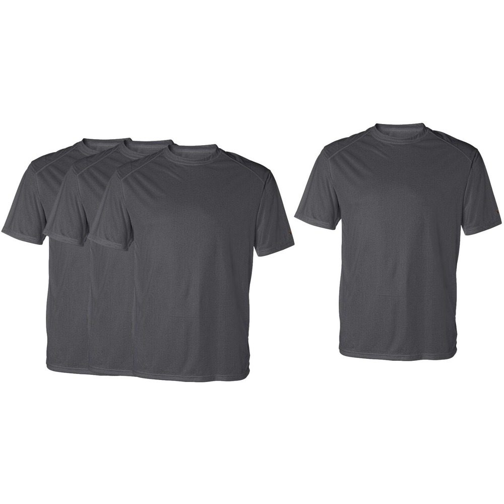 LOT 4 Adult Badger Sport B-Core Short Sleeve Performance Tee 4120 Graphite Large